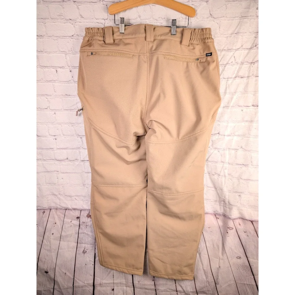 CQR NWT Men's Winter Tactical Pants Coyote Tan Size 36X 30 Polyester - Picture 7 of 9